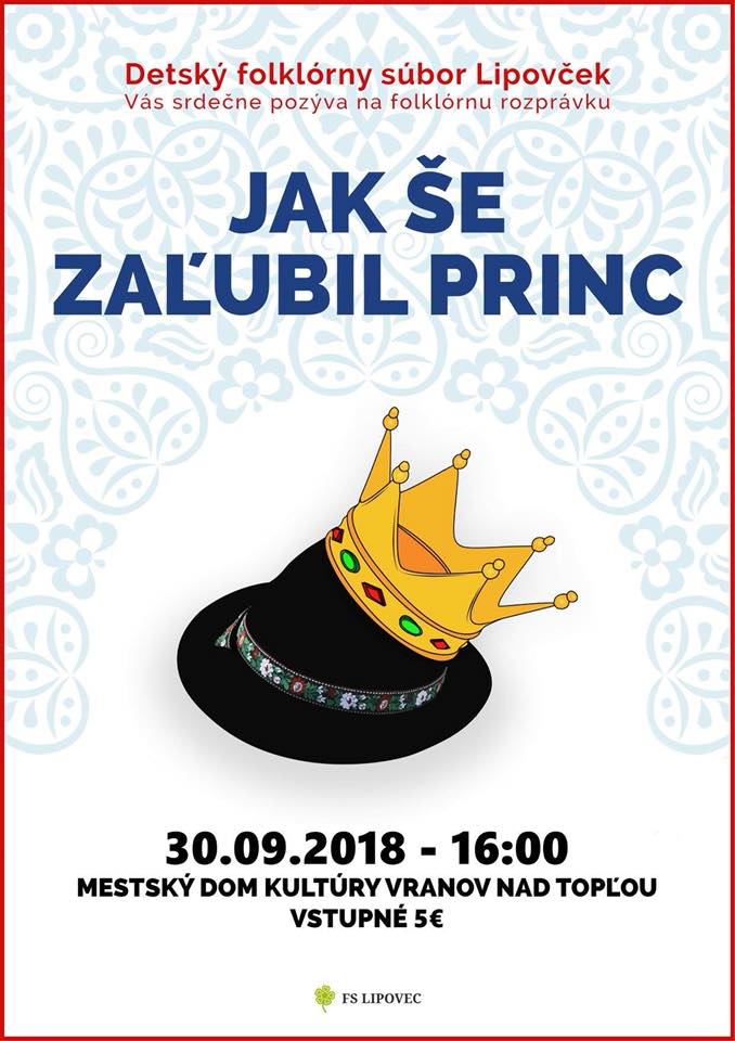 Jak še zaľubil princ – FS Lipovec