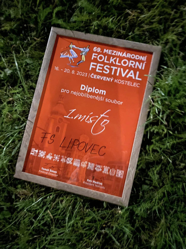 Najobľúbenejší súbor – 69. Medzinárodný folklórny festival Červený Kostelec (2023), FS Lipovec