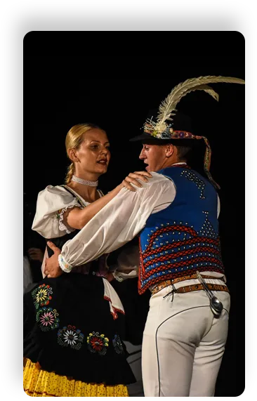 Lipovec Folk Ensemble on stage